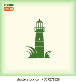 Vector icon Lighthouse