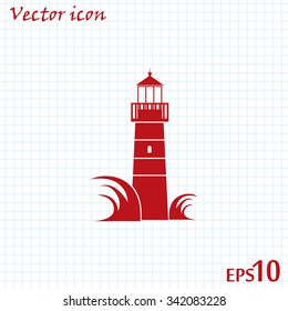 Vector icon Lighthouse