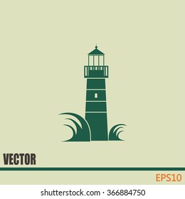 Vector icon Lighthouse