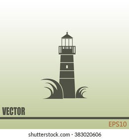 Vector icon Lighthouse