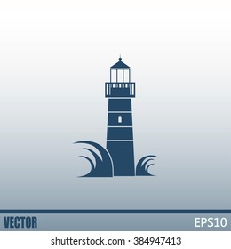 Vector icon Lighthouse