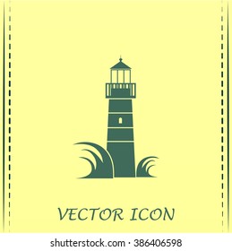 Vector icon Lighthouse
