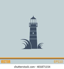 Vector icon Lighthouse