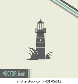 Vector icon Lighthouse