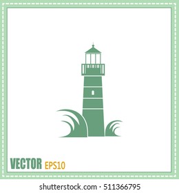 Vector icon Lighthouse