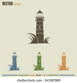 Vector icon Lighthouse