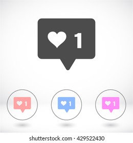 vector icon like 