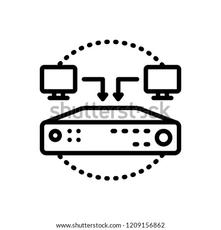 Vector icon for load balancer