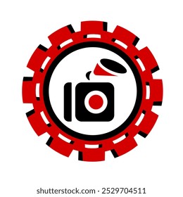 Vektorsymbol, Logo, Illustration mit Autoteilen. Autoteile. Autovermietung. Auto Teile speichern.	