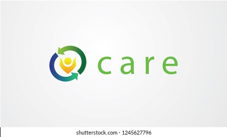 vector icon logo medical care