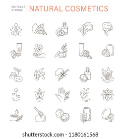 Vector icon and logo for natural cosmetics and care dry skin