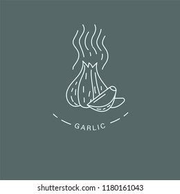Vector icon and logo for spices and herbs
