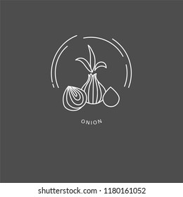 Vector icon and logo for spices and herbs