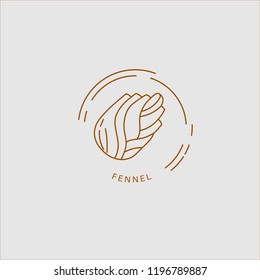 Vector icon and logo for spices and herbs