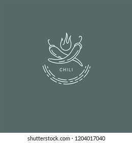 Vector icon and logo for spices and herbs