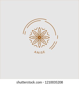 Vector icon and logo for spices and herbs