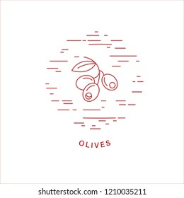Vector icon and logo for spices and herbs