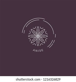 Vector icon and logo for spices and herbs