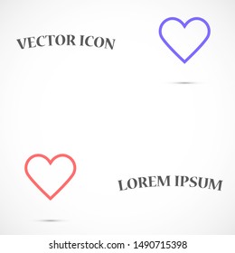 VECTOR ICON LOREM IPSUM 10 EPS