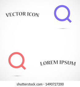 VECTOR ICON LOREM IPSUM 10 EPS