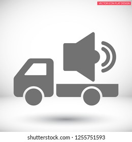 Vector icon loudspeaker 10 EPS