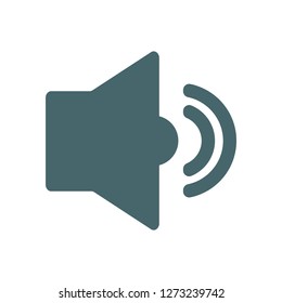 Vector icon loudspeaker 10 EPS
