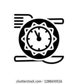 Vector icon for luncheon