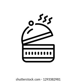 Vector icon for luncheon