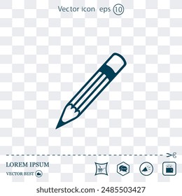 Vector icon made on a Light background