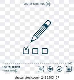 Vector icon made on a Light background