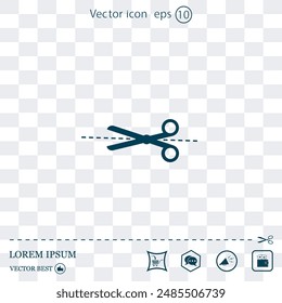 Vector icon made on a Light background