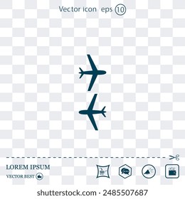 Vector icon made on a Light background