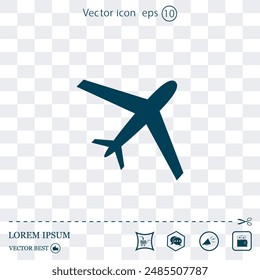 Vector icon made on a Light background