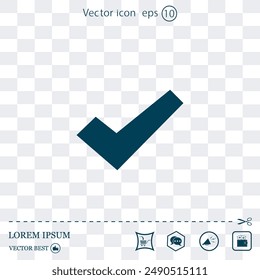 Vector icon made on a Light background