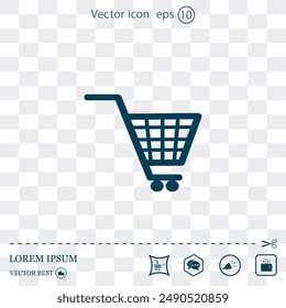 Vector icon made on a Light background