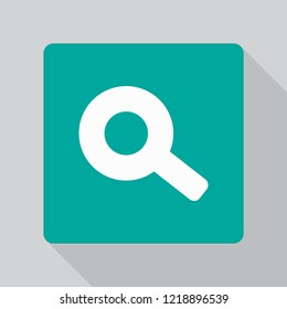 Vector icon magnifier 10 EPS