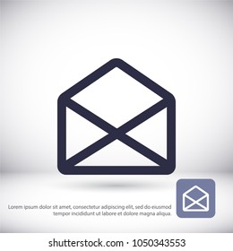 Vector icon mail 10 EPS
