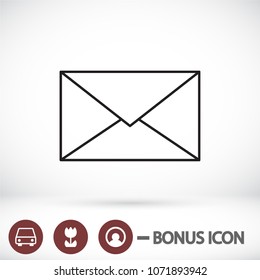 Vector icon mail 10 EPS