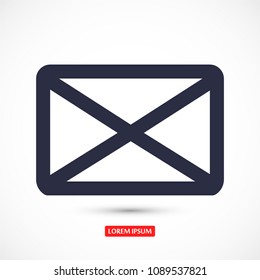 Vector icon mail 10 EPS