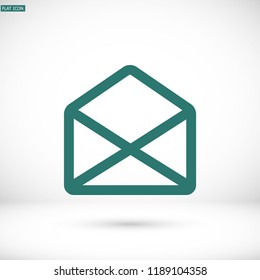 Vector icon mail 10 EPS