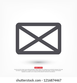 Vector icon mail 10 EPS