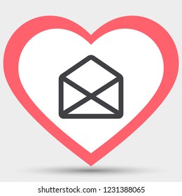 Vector icon mail 10 EPS