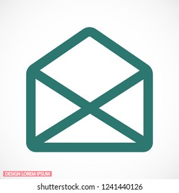 Vector icon mail 10 EPS