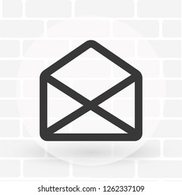Vector icon mail 10 EPS