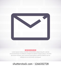 Vector icon mail 10 EPS
