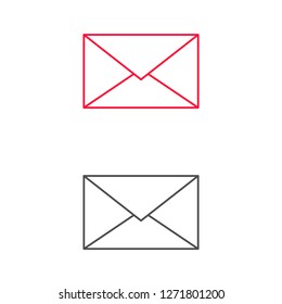 Vector icon mail 10 EPS