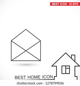 Vector icon mail 10 EPS