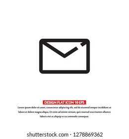 Vector icon mail 10 EPS