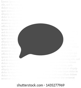 Vector icon mail 10 EPS . Lorem Ipsum Illustration design