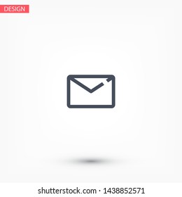 Vector icon mail 10 EPS . Lorem Ipsum Illustration design